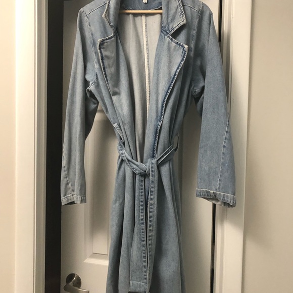 Good American Denim Trench Coat (Size 5) BRAND NEW - Picture 4 of 6